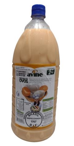 AVINE OVO INDUSTRIAL, PASTA GARRAFA,  2KG