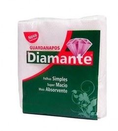 GUARDANAPO DIAMANTE GOLD 23X22 FARDO COM 48 PACOTES DE 50 UNIDADES