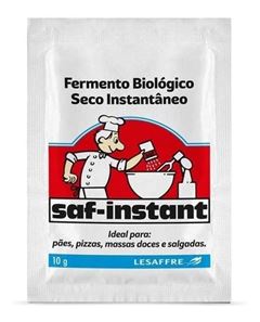 FERMENTO BIOLÓGICO SAF-INSTANT, CAIXA COM 25 PACOTES DE 20G