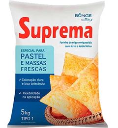 FARINHA TRIGO PARA PASTEL, SUPREMA, 5KG