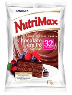 CHOCOLATE EM PÓ 32% DE CACAU, NUTRIMAX, 1KG