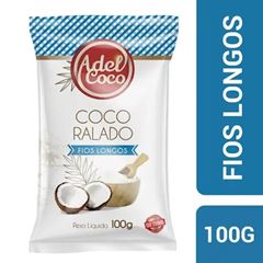 COCO RALADO FIOS LONGOS ADELCOCO 100G
