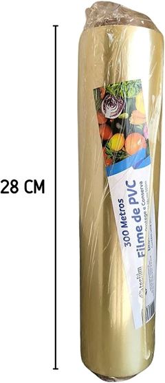 FILME PVC, REFIL, TECFILM, 28 ROLOS DE 300M
