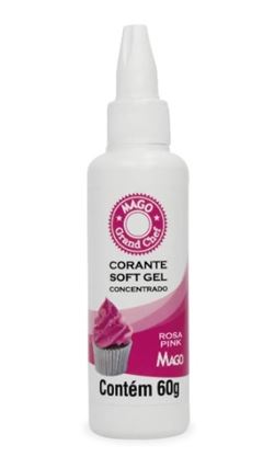 MAGO CORANTE SOFT GEL ROSA PINK 60G