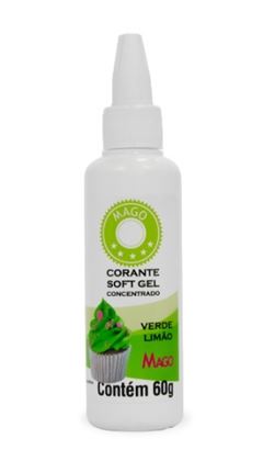 MAGO CORANTE SOFT GEL VERDE LIMÃO 60G