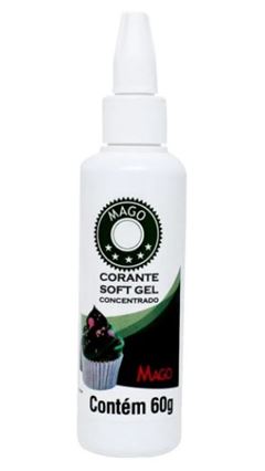 MAGO CORANTE SOFT GEL VERDE FOLHA 60G
