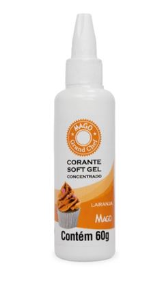 MAGO CORANTE SOFT GEL LARANJA 60G