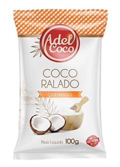 COCO RALADO QUEIMADO ADELCOCO 100G