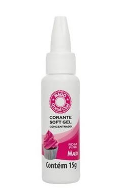 MAGO CORANTE SOFT GEL ROSA PINK 15G