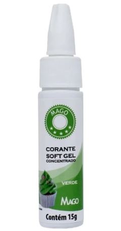 MAGO CORANTE SOFT GEL VERDE 15G