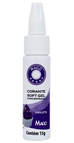 MAGO CORANTE SOFT GEL VIOLETA 15G