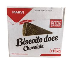 MARVI CASQUINHA BISCOITO DOCE DE CHOCOLATE 3,15KG