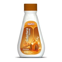 MARVI COBERTURA SORVETE CARAMELO CAIXA COM 12 DE 300G