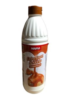 MARVI COBERTURA PARA SORVETE SABOR CARAMELO 1,3KG