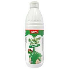 MARVI COBERTURA DE SORVETE SABOR MENTA 1,3KG