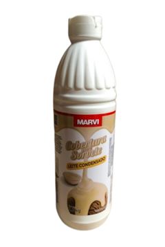 MARVI COBERTURA DE SORVETE SABOR LEITE CONDENSADO 1,3KG