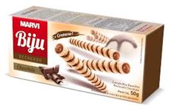 MARVI BIJU RECHEADO DE CHOCOLATE 50G