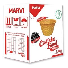 MARVI MINI CESTINHA BOWL 100ML 1,08KG