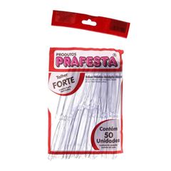 FACA MASTER, CRISTAL, PRAFESTA, CAIXA COM 10 PACOTES DE 50 UNIDADES