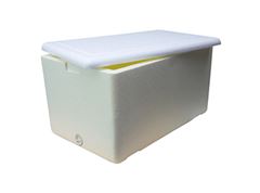 CAIXA TERMICA EM ISOPOR, 60L, COM DRENO, KNAUF