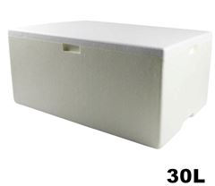 CAIXA TÉRMICA EM ISOPOR, 30L, KNAUF