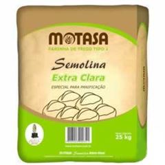 FARINHA DE TRIGO MOTASA, SAMOLINA EXTRA CLARA 25KG