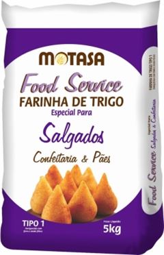 FARINHA DE TRIGO ESPECIAL PARA SALGADOS, MOTASA, 5KG