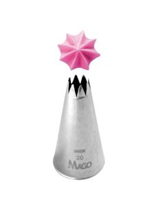 TUBO DE BICO MODELO 20, INOX, PEQUENO, MAGO, PACOTE COM 01 UNIDADE
