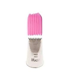 TUBO DE BICO, MODELO 48D, INOX PEQUENO, MAGO, PACOTE COM 01 UNIDADE.