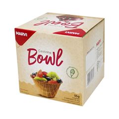 MARVI MINI CESTINHA BOWL CAIXA COM 12 DISPLAY DE 55G