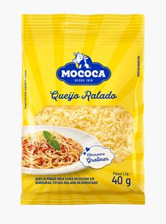QUEIJO RALADO MOCOCA, CAIXA COM 25 PACOTES DE 40G