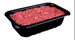 BANDEIJA PARA CARNES GALVANOTEK, GC-231555, 230X150X55MM, PRETA, CAIXA COM 250 UNIDADES