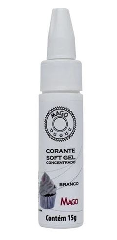 MAGO CORANTE SOFT GEL BRANCO 15G 