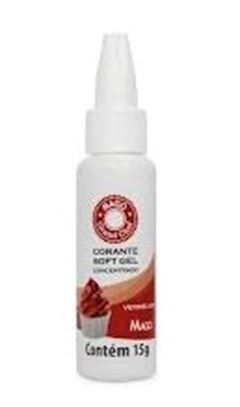 MAGO CORANTE SOFT GEL VERMELHO 15G