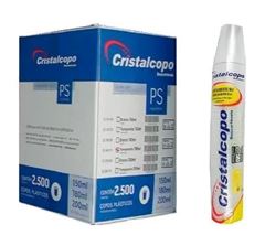 COPO, CRISTALCOPO, 300ML, CAIXA COM 20 TIRAS DE 100 UNIDADES