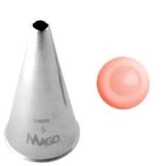 TUBO DE BICO MODELO 5M, INOX, GRANDE, MAGO, PACOTE COM 01 UNIDADE