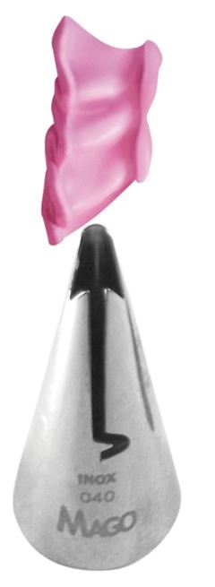 TUBO DE BICO MODELO 040 INOX PEQUENO, MAGO, PACOTE COM 01 UNIDADE
