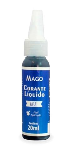 MAGO CORANTE LIQUIDO AZUL 20ML 1UN