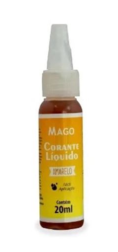 MAGO CORANTE LIQUIDO AMARELO 20ML 1UN