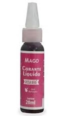 MAGO CORANTE LIQUIDO ROSA BEBE 20ML 1UN
