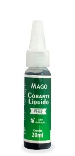 MAGO CORANTE LIQUIDO VERDE 20ML 1UN