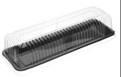 EMBALAGEM TORTA BOLO, G-63MM GALVANOTEK, 400G, PRETO, CAXA 100 UNIDADES
