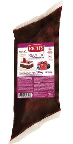 RICHS RECHEIO FRUTAS VERMELHAS 1,05KG