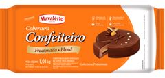 COBERTURA CONFEITEIRO SABOR CHOCOLATE BLEND, MAVALÉRIO, 1,01KG