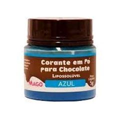 CORANTE EM PO PARA CHOCOLATE AZUL 5G 1UNIDADE
