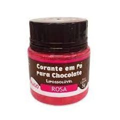 CORANTE EM PO PARA CHOCOLATE ROSA 5G 1UNIDADE
