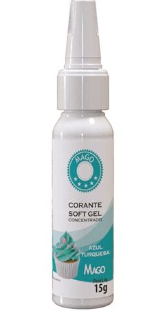 MAGO CORANTE SOFT GEL AZUL TURQUESA 15G