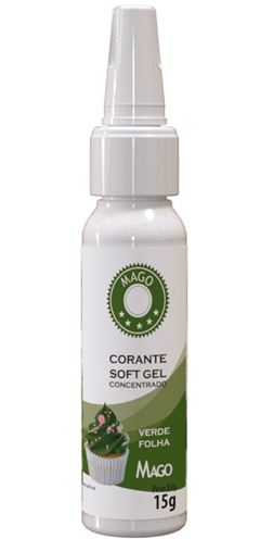 MAGO CORANTE SOFT GEL VERDE FOLHA 15G