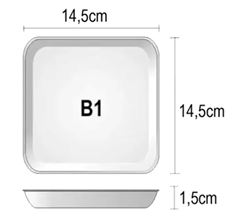 B1 BANDJ TRL APETITE 150X150X18 FD400