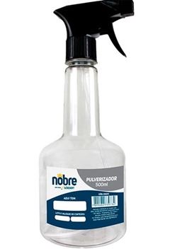 PULVERIZADOR, NOBRE, PET, TRANSPARENTE, 500ML